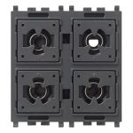 01580.AX Tastă 2M 4 butoane KNX FLAT
