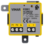 IoT, actuator, vimar