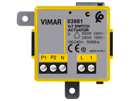 IoT, actuator, vimar