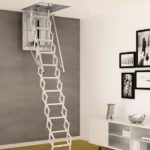 HARMONICA Svelt Scara pod retractabila pentru mansarda motorizata, H max 3m