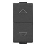 09060.CM Выключатель для штор и жалюзи 2P 10AX 1 модуль, Серия NEVE