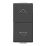 09062.CM переключатель для роллет 1 модуль, Серия Neve UP