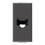 priza rj45 cat5 neagra, vimar компьютерная розетка, priza internet modulara