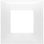 09662.01 Накладка (рамка) Neve UP 2 модуля белая