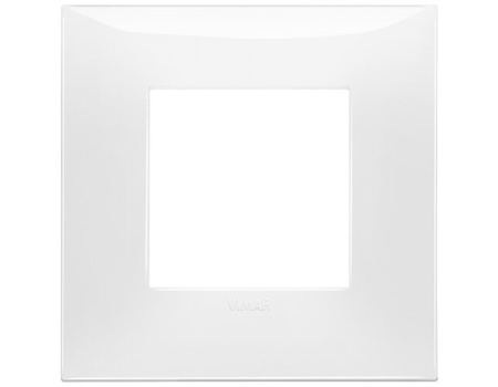 09662.01 Placa (rama) decorativa Neve UP 2 module, culoarea  alba (Total Look)