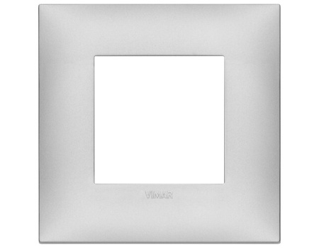 09662.21 Placa (rama) decorativa Neve UP 2 module, culoarea  Argint mat
