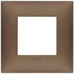 09662.24 Placa (rama) decorativa Neve UP 2 module, culoarea  Cupru mat
