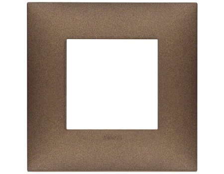 09662.24 Placa (rama) decorativa Neve UP 2 module, culoarea  Cupru mat