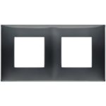 09664.03 Накладка (рамка) Neve UP 4 модуля  (2+2) сланцево-серая