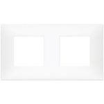 09664.11 Накладка (рамка) Neve UP 4 модуля  (2+2) матовая белая