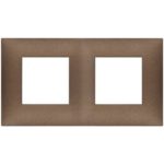 09664.24 Накладка (рамка) Neve UP 4 модуля  (2+2) цвет: матовая медь