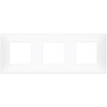 09666.11 Placa (rama) decorativa Neve UP 6 (2+2+2) module, culoarea  alba mat
