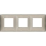 09666.23 Placa (rama) decorativa Neve UP 6 (2+2+2) module, culoarea  Titaniu mat