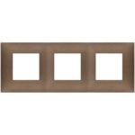 09666.24 Placa (rama) decorativa Neve UP 6 (2+2+2) module, culoarea  Cupru mat