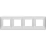 09668.21 Placa (rama) decorativa Neve UP 8 (2+2+2+2) module, culoarea  Argint mat