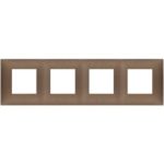09668.24 Placa (rama) decorativa Neve UP 8 (2+2+2+2) module, culoarea  Cupru mat