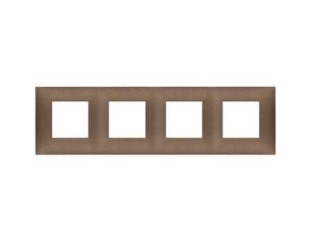 09668.24 Placa (rama) decorativa Neve UP 8 (2+2+2+2) module, culoarea  Cupru mat