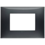 09673.03 Накладка (рамка) Neve UP 3 модуля сланцево-серая