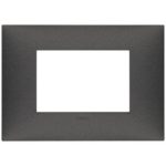 09673.14 Placa (rama) decorativa Neve UP 3 module, culoarea  Carbon mat (Total Look)