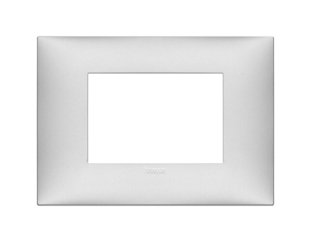 09673.21 Placa (rama) decorativa Neve UP 3 module, culoarea  Argint mat