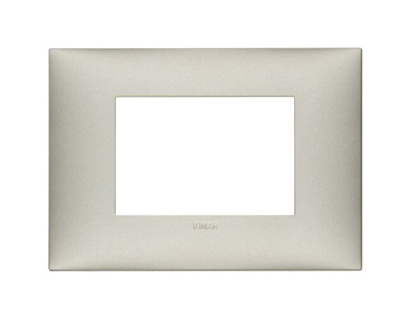 09673.22 Placa (rama) decorativa Neve UP 3 module, culoarea  Nichel mat