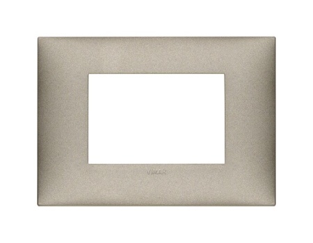 09673.23 Placa (rama) decorativa Neve UP 3 module, culoarea  Titaniu mat