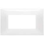 09674.01 Placa (rama) decorativa Neve UP 4 module, culoarea  alba (Total Look)