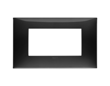 09674.04 Placa (rama) decorativa Neve UP 4 module, culoarea  Neagra