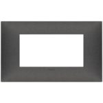 09674.14 Накладка (рамка) Neve UP 4 модуля  матовый графит