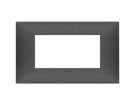 09674.14 Placa (rama) decorativa Neve UP 4 module, culoarea  Carbon mat (Total Look)