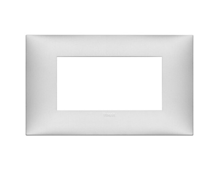 09674.21 Placa (rama) decorativa Neve UP 4 module, culoarea  Argint mat