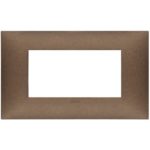 09674.24 Placa (rama) decorativa Neve UP 4 module, culoarea  Cupru mat