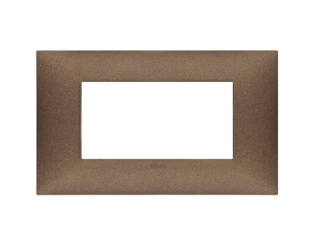 09674.24 Placa (rama) decorativa Neve UP 4 module, culoarea  Cupru mat