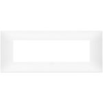 09677.11 Накладка (рамка) Neve UP 7 модулей матовая белая
