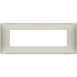 09677.22 Накладка (рамка) Neve UP 7 модулей цвет: матовый никель
