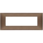 09677.24 Накладка (рамка) Neve UP 7 модулей цвет: матовая медь