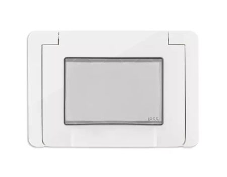 vimar neve up placa ermetica decorativa IP55, placa ermetica pentru priza alba