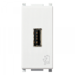 14292 Priza USB 5V1,5A; tip  A; 1 modul,  Seria Plana