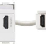 14346  Розетка HDMI  1 модуль, Серия Plana