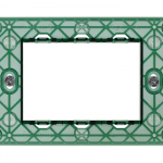 14613 Суппорт на 3 модуля VIMAR, Серия PLANA