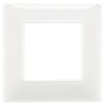 14642.41 Placa (rama) decorativa PLANA, 2 module, culoarea REFLEX NEVE