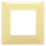 14642.46 Placa (rama) decorativa PLANA, 2 module, culoarea REFLEX CEDRO