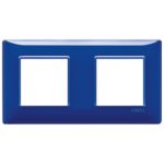 14643.50 Накладка (рамка) PLANA, 4 модуля (2+2)  Reflex zaffiro