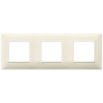 14644.03 Placa (rama) decorativa PLANA, 6 (2+2+2) module, culoarea BEIGE