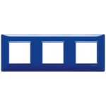 14644.50 Накладка (рамка) PLANA, 6 модулей (2+2+2) Reflex zaffiro