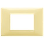 14653.46 Placa (rama) decorativa PLANA, 3 module, culoarea REFLEX CEDRO