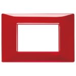 14653.51 Накладка (рамка) PLANA, 3 модуля REFLEX  RUBINO