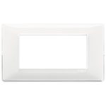 14654.41 Placa (rama) decorativa PLANA, 4 module, culoarea  REFLEX NEVE