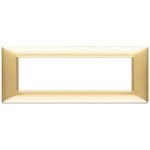 14657.24 Placa (rama) decorativa PLANA, 7 module, culoarea ORO LUCIDO