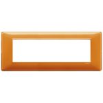 14657.48 Placa (rama) decorativa PLANA, 7 module, culoarea REFLEX ARANCIO